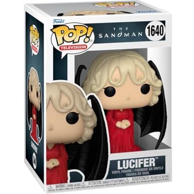 Funko Pop! TV: Sandman Lucifer vinyl figuur om te verzamelen cadeau-idee officieel product speelgoed voor kinderen en volwassenen tv-fans modelfiguur voor verzamelaars en Funko Pop! TV: Sandman Lucifer vinyl figuur om te verzamelen cadeau-idee officieel product speelgoed voor kinderen en volwassenen tv-fans modelfiguur voor verzamelaars en