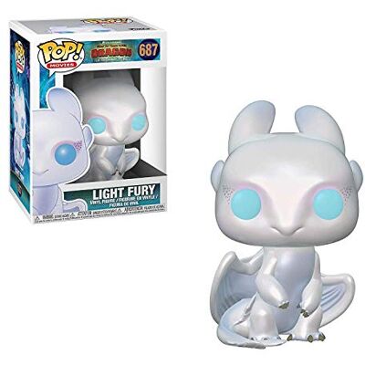 Funko Pop! Movies: HTTYD3 Light Fury How To Train Your Dragon Vinyl figuur om te verzamelen Cadeau-idee Officiële Producten Speelgoed voor Kinderen en Volwassenen Filmfans Funko Pop! Movies: HTTYD3 Light Fury How To Train Your Dragon Vinyl figuur om te verzamelen Cadeau-idee Officiële Producten Speelgoed voor Kinderen en Volwassenen Filmfans