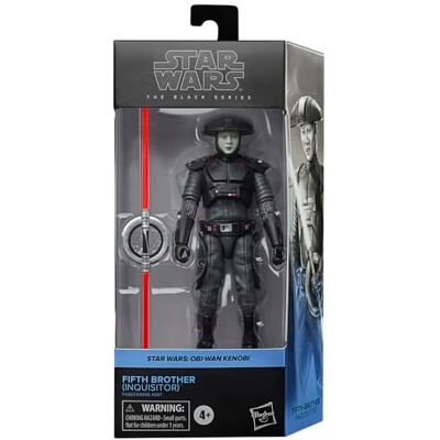 Star Wars The Black Series, Fifth Brother (Inquisitor), 15 cm figuur, Obi-Wan Kenobi, speelgoed voor kinderen, vanaf 4 jaar Star Wars The Black Series, Fifth Brother (Inquisitor), 15 cm figuur, Obi-Wan Kenobi, speelgoed voor kinderen, vanaf 4 jaar