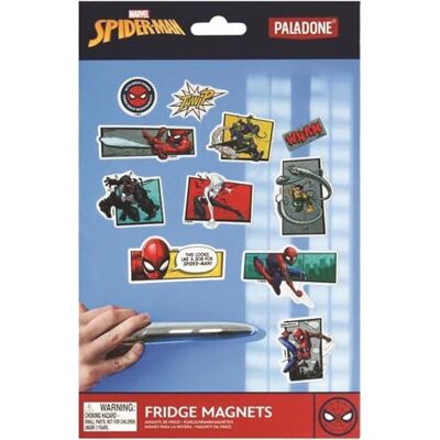 Paladone Spiderman Officieel gelicentieerde koelkastmagneten, decoratie en cadeau voor fans van de gamer en Comic serie, Marvel keuken en klaslokaal accessoires voor jongens en meisjes, 26 Paladone Spiderman Officieel gelicentieerde koelkastmagneten, decoratie en cadeau voor fans van de gamer en Comic serie, Marvel keuken en klaslokaal accessoires voor jongens en meisjes, 26