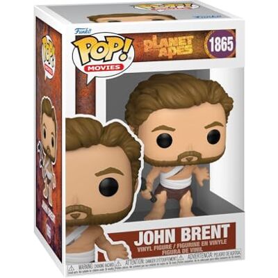 Funko Pop! Movies: PotA, John Brent Planet Of The Apes, verzamelfiguur, vinyl figuur, cadeau-idee, officieel product, speelgoed voor kinderen en volwassenen, Movies Fans Funko Pop! Movies: PotA, John Brent Planet Of The Apes, verzamelfiguur, vinyl figuur, cadeau-idee, officieel product, speelgoed voor kinderen en volwassenen, Movies Fans