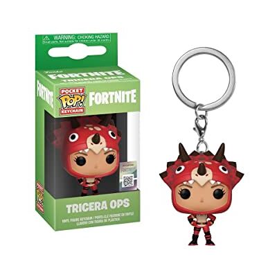 Funko Pocket POP! Fortnite: Tricera Ops Vinyl Figuur Sleutelhanger Funko Pocket POP! Fortnite: Tricera Ops Vinyl Figuur Sleutelhanger