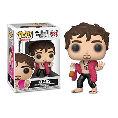 Funko POP! TV: Umbrella Academy Klaus Hargreeves verzamelfiguur vinyl cadeau-idee officieel product speelgoed voor kinderen en volwassenen tv-fans modelfiguur voor Funko POP! TV: Umbrella Academy Klaus Hargreeves verzamelfiguur vinyl cadeau-idee officieel product speelgoed voor kinderen en volwassenen tv-fans modelfiguur voor