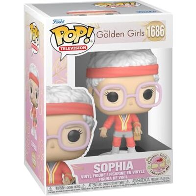 Funko POP! TV: Golden Girls 40th Sophia Petrillo Vinyl verzamelfiguur Cadeau-idee Officieel product Speelgoed voor kinderen en volwassenen TV-fans Figuur voor verzamelaars Funko POP! TV: Golden Girls 40th Sophia Petrillo Vinyl verzamelfiguur Cadeau-idee Officieel product Speelgoed voor kinderen en volwassenen TV-fans Figuur voor verzamelaars