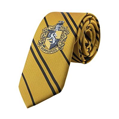 Cinereplicas Harry Potter Geweven Gryffindor Stropdas voor volwassenen Authentiek, Geel en Zwart Enfant Cinereplicas Harry Potter Geweven Gryffindor Stropdas voor volwassenen Authentiek, Geel en Zwart Enfant