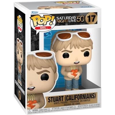 Funko Pop! SNL 50th Stuart (Californiërs) Saturday Night Live Vinyl figuur om te verzamelen, cadeau-idee, officieel product, speelgoed voor kinderen en volwassenen, tv-fans Funko Pop! SNL 50th Stuart (Californiërs) Saturday Night Live Vinyl figuur om te verzamelen, cadeau-idee, officieel product, speelgoed voor kinderen en volwassenen, tv-fans