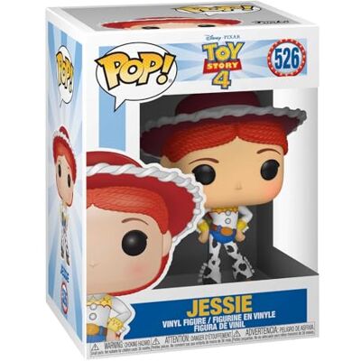 Funko Pop! Vinyl: Disney Pixar: Toy Story 4: Jessie Vinyl Verzamelfiguur Cadeau-idee Officiële Producten Speelgoed voor Kinderen en Volwassenen Filmfans Funko Pop! Vinyl: Disney Pixar: Toy Story 4: Jessie Vinyl Verzamelfiguur Cadeau-idee Officiële Producten Speelgoed voor Kinderen en Volwassenen Filmfans