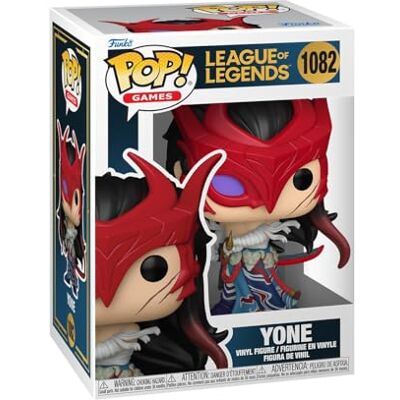 Funko Pop! Games: LoL Yone League Of Legends Vinyl verzamelfiguur Cadeau-idee Officieel product Speelgoed voor kinderen en volwassenen Video Games Fans Funko Pop! Games: LoL Yone League Of Legends Vinyl verzamelfiguur Cadeau-idee Officieel product Speelgoed voor kinderen en volwassenen Video Games Fans