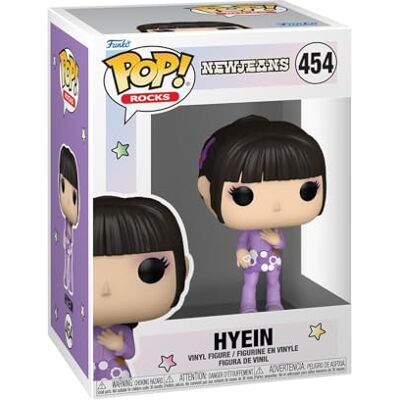 Funko Pop! Rocks: New Jeans, Hyein, verzamelfiguur, vinyl figuur, cadeau-idee, officieel product, speelgoed voor kinderen en volwassenen, muziekfans, verzamel- en tentoonstellingsfiguur Funko Pop! Rocks: New Jeans, Hyein, verzamelfiguur, vinyl figuur, cadeau-idee, officieel product, speelgoed voor kinderen en volwassenen, muziekfans, verzamel- en tentoonstellingsfiguur