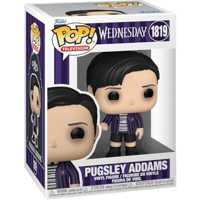 Funko Pop! TV: Wednesday Pugsley, verzamelfiguur, vinyl figuur, cadeau-idee, officieel product, speelgoed voor kinderen en volwassenen, tv-fans, verzamel- en tentoonstellingsfiguur Funko Pop! TV: Wednesday Pugsley, verzamelfiguur, vinyl figuur, cadeau-idee, officieel product, speelgoed voor kinderen en volwassenen, tv-fans, verzamel- en tentoonstellingsfiguur