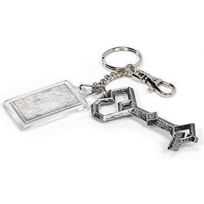 The Noble Collection Thorin's Sleutelhanger, 17 cm (17 cm), gegoten metalen sleutelhanger met kaartfob – officieel gelicentieerde filmset filmrekwisieten replicageschenken The Noble Collection Thorin's Sleutelhanger, 17 cm (17 cm), gegoten metalen sleutelhanger met kaartfob – officieel gelicentieerde filmset filmrekwisieten replicageschenken