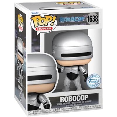 Funko Pop! Movies: Robocop Robocop Vinyl verzamelfiguur Geschenkidee Officiële koopwaar Speelgoed voor kinderen en volwassenen Films Fans Pop voor verzamelaars Funko Pop! Movies: Robocop Robocop Vinyl verzamelfiguur Geschenkidee Officiële koopwaar Speelgoed voor kinderen en volwassenen Films Fans Pop voor verzamelaars