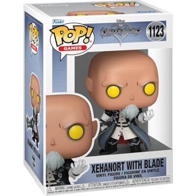 Funko Pop! Games: Kingdom Hearts Xehonort With Blade, vinyl verzamelfiguur cadeau-idee officieel product speelgoed voor kinderen en volwassenen filmfans Funko Pop! Games: Kingdom Hearts Xehonort With Blade, vinyl verzamelfiguur cadeau-idee officieel product speelgoed voor kinderen en volwassenen filmfans
