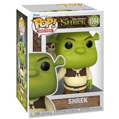 Funko Pop! Movies: Shrek Dream Works 30th Shrek With Snake Vinyl figuur om te verzamelen Cadeau-idee Officiële Producten Speelgoed voor Kinderen en Volwassenen Movies Fans Funko Pop! Movies: Shrek Dream Works 30th Shrek With Snake Vinyl figuur om te verzamelen Cadeau-idee Officiële Producten Speelgoed voor Kinderen en Volwassenen Movies Fans