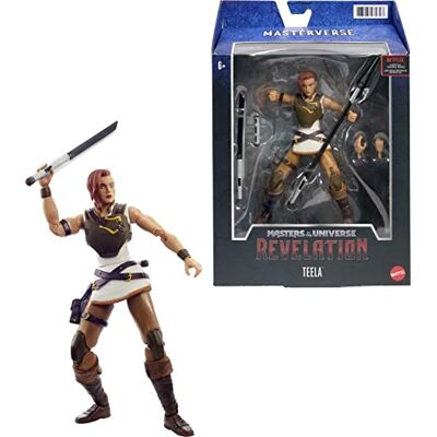 Masters of the Universe Masters of the Masterverse Universum, vechtfiguur Tila 18 cm, speelgoed voor verzamelaars en kinderen vanaf 6 jaar, GYV15 Masters of the Universe Masters of the Masterverse Universum, vechtfiguur Tila 18 cm, speelgoed voor verzamelaars en kinderen vanaf 6 jaar, GYV15