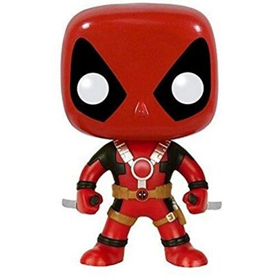 Funko Pop Marvel Deadpool Two Sword zwart/grijs Funko Pop Marvel Deadpool Two Sword zwart/grijs