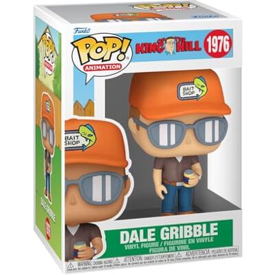 Funko Pop! TV: King Of The Hill Dale Gribble Vinyl verzamelfiguur Geschenkidee Officieel product Speelgoed voor kinderen en volwassenen Cartoon Figuur voor verzamelaars Funko Pop! TV: King Of The Hill Dale Gribble Vinyl verzamelfiguur Geschenkidee Officieel product Speelgoed voor kinderen en volwassenen Cartoon Figuur voor verzamelaars