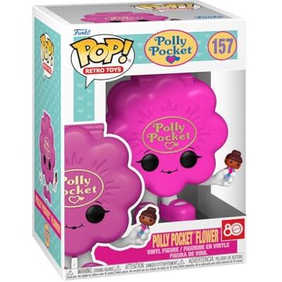 Funko Pop! Vinyl: Polly Pocket Shell Pocket Flower Shell Roze Vinyl verzamelfiguur Geschenkidee Officieel product Speelgoed voor kinderen en volwassenen Ad Icons Fans Funko Pop! Vinyl: Polly Pocket Shell Pocket Flower Shell Roze Vinyl verzamelfiguur Geschenkidee Officieel product Speelgoed voor kinderen en volwassenen Ad Icons Fans