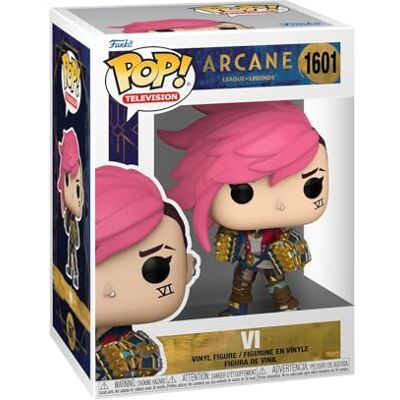 Funko Pop! TV: Arcane LoL Vi Arcane: League Of Legends Vinyl Figuur om te verzamelen Cadeau-idee Officiële Producten Speelgoed voor Kinderen en Volwassenen TV Fans Funko Pop! TV: Arcane LoL Vi Arcane: League Of Legends Vinyl Figuur om te verzamelen Cadeau-idee Officiële Producten Speelgoed voor Kinderen en Volwassenen TV Fans