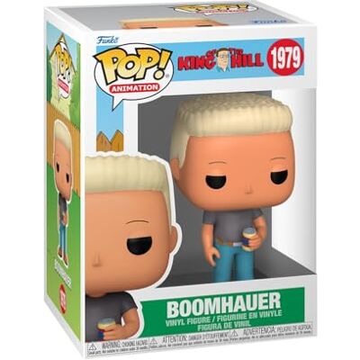 Funko Pop! TV: King Of The Hill, Boomhauer, vinyl verzamelfiguur, cadeau-idee, officieel product, speelgoed voor kinderen en volwassenen, cartoons, figuren voor verzamelaars Funko Pop! TV: King Of The Hill, Boomhauer, vinyl verzamelfiguur, cadeau-idee, officieel product, speelgoed voor kinderen en volwassenen, cartoons, figuren voor verzamelaars