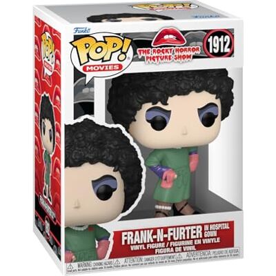 Funko Pop! Films: Rocky Horror Picture Show Dr. Frank-N-Furter Vinyl verzamelfiguur Cadeau-idee Officieel product Speelgoed voor kinderen en volwassenen Horror Fans Funko Pop! Films: Rocky Horror Picture Show Dr. Frank-N-Furter Vinyl verzamelfiguur Cadeau-idee Officieel product Speelgoed voor kinderen en volwassenen Horror Fans