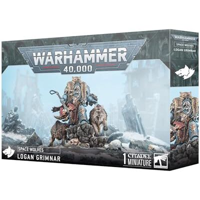Games Workshop Warhammer 40.000 Space Wolves: Logan Grimnar Games Workshop Warhammer 40.000 Space Wolves: Logan Grimnar