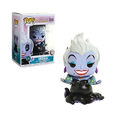Funko Pop! Disney: Little Mermaid Ursula With Eels Vinyl figuur om te verzamelen Cadeau-idee Officiële Producten Speelgoed voor Kinderen en Volwassenen Filmfans Funko Pop! Disney: Little Mermaid Ursula With Eels Vinyl figuur om te verzamelen Cadeau-idee Officiële Producten Speelgoed voor Kinderen en Volwassenen Filmfans