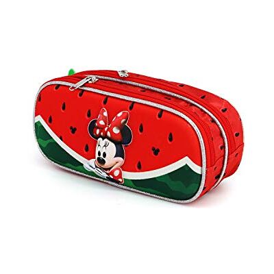 Disney Minnie Mouse watermeloenetui, 3D, dubbel, meerkleurig, één maat, casual, Veelkleurig, informeel Disney Minnie Mouse watermeloenetui, 3D, dubbel, meerkleurig, één maat, casual, Veelkleurig, informeel