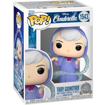 Funko Pop! Disney: Cinderellas 75th Fairy Godmother Vinyl verzamelfiguur cadeau-idee Officieel product Speelgoed voor kinderen en volwassenen Filmfans Funko Pop! Disney: Cinderellas 75th Fairy Godmother Vinyl verzamelfiguur cadeau-idee Officieel product Speelgoed voor kinderen en volwassenen Filmfans