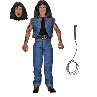 NECA AC-DC Bon Scott Highway to Hell – actiefiguur uit de collectie – hoogte 20 cm NECA AC-DC Bon Scott Highway to Hell – actiefiguur uit de collectie – hoogte 20 cm