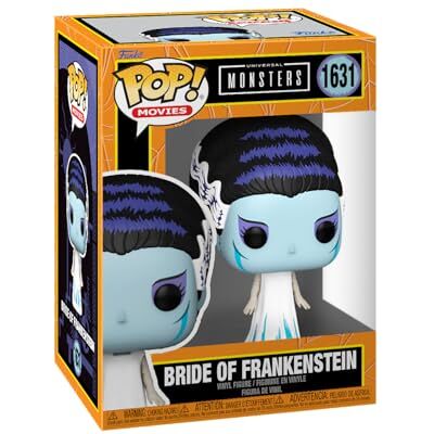 Funko Pop! Movies: UM Bride Of Frankenstein of Frank Universele monsters Vinyl figuur om te verzamelen Cadeau-idee Officieel product Speelgoed voor kinderen en volwassenen Filmfans Funko Pop! Movies: UM Bride Of Frankenstein of Frank Universele monsters Vinyl figuur om te verzamelen Cadeau-idee Officieel product Speelgoed voor kinderen en volwassenen Filmfans