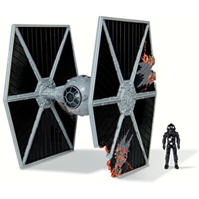 Bizak Star Wars 62610009 schip 8 cm Tie Fighter en 1 figuur inbegrepen Bizak Star Wars 62610009 schip 8 cm Tie Fighter en 1 figuur inbegrepen