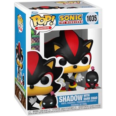 Funko Pop! & Buddy: Sonic Shadow The Hedgehog With DChao Sonic The Hedgehog Vinyl Figuur om te verzamelen Cadeau-idee Officiële Producten Speelgoed voor Kinderen en Volwassenen Funko Pop! & Buddy: Sonic Shadow The Hedgehog With DChao Sonic The Hedgehog Vinyl Figuur om te verzamelen Cadeau-idee Officiële Producten Speelgoed voor Kinderen en Volwassenen