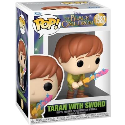 Funko Pop! Disney: BC Taran With Sword The Black Cauldron Vinyl verzamelfiguur Cadeau-idee Officieel product Speelgoed voor kinderen en volwassenen Filmfans Funko Pop! Disney: BC Taran With Sword The Black Cauldron Vinyl verzamelfiguur Cadeau-idee Officieel product Speelgoed voor kinderen en volwassenen Filmfans