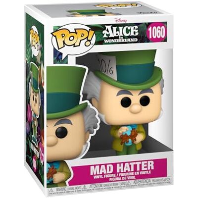 Funko Pop Alice in Wonderland, Mad Hatter, vinyl figuur Funko Pop Alice in Wonderland, Mad Hatter, vinyl figuur