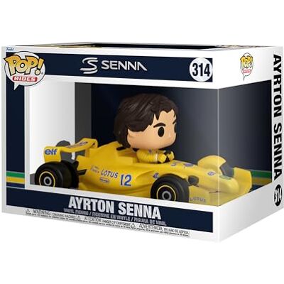 Funko Pop! Rides Deluxe: McLaren Ayrton Senna, verzamelfiguur, vinyl figuur, cadeau-idee, officieel product, speelgoed voor kinderen en volwassenen, sportfans, figuur voor verzamelaars Funko Pop! Rides Deluxe: McLaren Ayrton Senna, verzamelfiguur, vinyl figuur, cadeau-idee, officieel product, speelgoed voor kinderen en volwassenen, sportfans, figuur voor verzamelaars