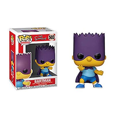 Funko Pop! Animatie: Simpsons Bart Simpson-Bart Simpsonman The Simpsons Vinyl verzamelfiguur Cadeau-idee Officieel product Speelgoed voor kinderen en volwassenen TV-fans Funko Pop! Animatie: Simpsons Bart Simpson-Bart Simpsonman The Simpsons Vinyl verzamelfiguur Cadeau-idee Officieel product Speelgoed voor kinderen en volwassenen TV-fans