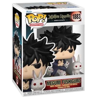 Funko Pop!&Buddy: JJK Megumi Fushiguro (Rabbit) Jujutsu Kaisen Vinyl verzamelfiguur Id?e cadeau Officiële merchandising Speelgoed voor kinderen en volwassenen Anime Fans Funko Pop!&Buddy: JJK Megumi Fushiguro (Rabbit) Jujutsu Kaisen Vinyl verzamelfiguur Id?e cadeau Officiële merchandising Speelgoed voor kinderen en volwassenen Anime Fans