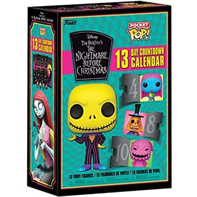 Funko Adventkalender: 13 dagen Jack Skellington The Nightmare Before Christmas (The Nightmare Before Christmas) Blacklight Disney: The Nightmare Before Christmas Adventskalender Funko Adventkalender: 13 dagen Jack Skellington The Nightmare Before Christmas (The Nightmare Before Christmas) Blacklight Disney: The Nightmare Before Christmas Adventskalender
