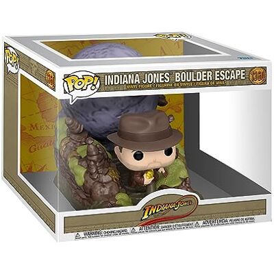 Funko Movie Moment: Indiana Jones Boulder Scene Vinyl figuur om te verzamelen Cadeau-idee Officiële Producten Speelgoed voor Kinderen en Volwassenen Filmfans Funko Movie Moment: Indiana Jones Boulder Scene Vinyl figuur om te verzamelen Cadeau-idee Officiële Producten Speelgoed voor Kinderen en Volwassenen Filmfans