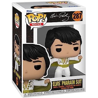 Funko Pop! Rocks: Elvis Presley Pharaoh Suit Exclusief bij Amazon Verzamelbaar Vinyl Figuur Cadeau-idee Officiële Producten Speelgoed voor Kinderen en Volwassenen Muziekfans Funko Pop! Rocks: Elvis Presley Pharaoh Suit Exclusief bij Amazon Verzamelbaar Vinyl Figuur Cadeau-idee Officiële Producten Speelgoed voor Kinderen en Volwassenen Muziekfans