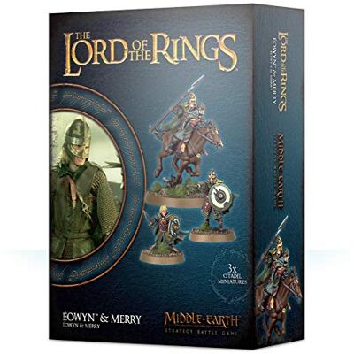 Games Workshop Midden-aarde Lord of the Rings Eowyn & Merry Games Workshop Midden-aarde Lord of the Rings Eowyn & Merry