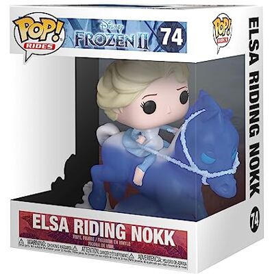 Funko Pop Rides Frozen 2 Elsa Riding Nokk Vinyl figuur Funko Pop Rides Frozen 2 Elsa Riding Nokk Vinyl figuur