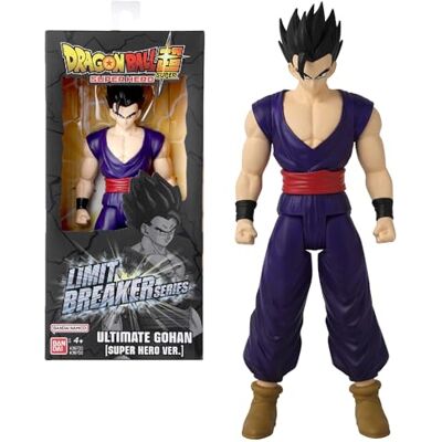 BANDAI Dragon Ball Super Limit Breaker reuzenfiguur Ultimate Gohan figuur met beweegbare gewrichten officiële Dragon Ball licentie groot Ultimate Gohan figuur 30 cm speelgoed voor kinderen vanaf 4 jaar 36756 BANDAI Dragon Ball Super Limit Breaker reuzenfiguur Ultimate Gohan figuur met beweegbare gewrichten officiële Dragon Ball licentie groot Ultimate Gohan figuur 30 cm speelgoed voor kinderen vanaf 4 jaar 36756