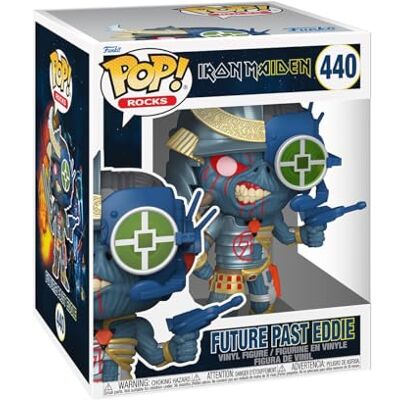 Funko Pop! Super: Iron Maiden Senjutsu Eddie The Future Past Vinyl verzamelfiguur Cadeau-idee Officieel product Speelgoed voor kinderen en volwassenen Muziekfans Funko Pop! Super: Iron Maiden Senjutsu Eddie The Future Past Vinyl verzamelfiguur Cadeau-idee Officieel product Speelgoed voor kinderen en volwassenen Muziekfans