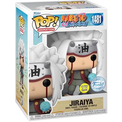 Funko Pop Naruto Shippuden: Jiraiya with Rasengan Glow-in-The-Dark Special Edition Funko Pop Naruto Shippuden: Jiraiya with Rasengan Glow-in-The-Dark Special Edition