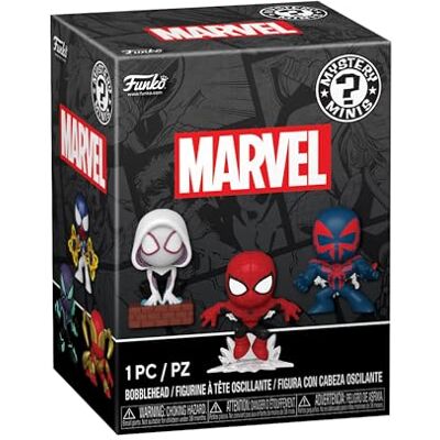 Funko Mystery Mini: Spider-Man Comics 1 of 12 TB Collect Styles Vary Marvel Comics Vinyl minifiguur om te verzamelen Cadeau-idee Officiële producten Comic Books Fans Funko Mystery Mini: Spider-Man Comics 1 of 12 TB Collect Styles Vary Marvel Comics Vinyl minifiguur om te verzamelen Cadeau-idee Officiële producten Comic Books Fans