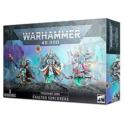Games Workshop 9910000043 in Thousand Sons Exalted Sorcerers, zwart Games Workshop 9910000043 in Thousand Sons Exalted Sorcerers, zwart