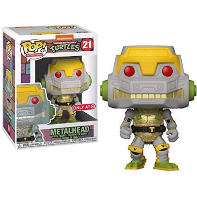 Funko Pop! Vinyl: Teenage Mutant Ninja Turtles Metalhead TMNT 1990 Vinyl verzamelfiguur Cadeau-idee Officiële merchandise Speelgoed voor kinderen en volwassenen Filmfans Funko Pop! Vinyl: Teenage Mutant Ninja Turtles Metalhead TMNT 1990 Vinyl verzamelfiguur Cadeau-idee Officiële merchandise Speelgoed voor kinderen en volwassenen Filmfans
