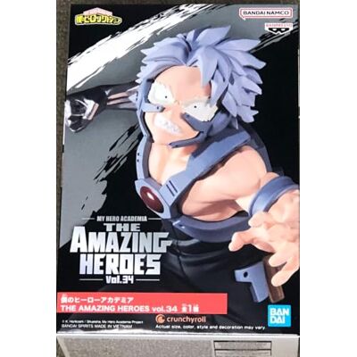 Banpresto My Hero Academia The Amazing Heroes Vol.34 13 cm, meerkleurig, BP88284, gedetailleerd en exclusief beeldje, ideaal voor je heldencollectie. Banpresto My Hero Academia The Amazing Heroes Vol.34 13 cm, meerkleurig, BP88284, gedetailleerd en exclusief beeldje, ideaal voor je heldencollectie.